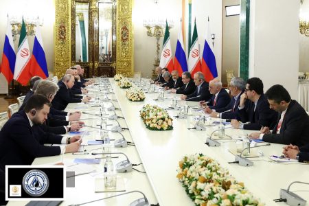 دیدار روسای جمهور ایران و روسیه در مسکو