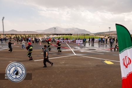 هفتمین دوره ارزیابی آمادگی عملیاتی آتش‌نشانان پالایش آغاز شد