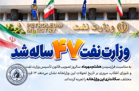 ۴۷ سال وزارت نفت با ۱۳ سکاندار