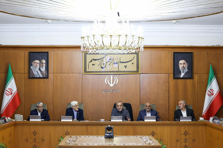 نشست هیئت دولت به ریاست رئیس‌جمهور برگزار شد